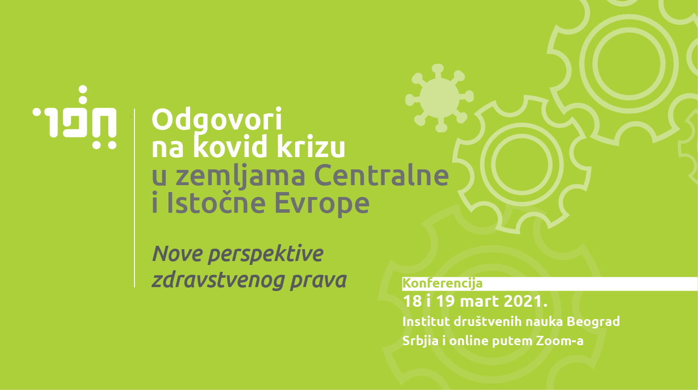 Međunarodna konferencija “Responses to COVID crisis in Central and Eastern European Countries – New Frontiers of Health Law”